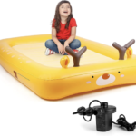 Kids Inflatable Travel Bed with Electric Air Pump