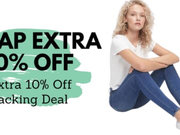 GAP 60% Off Sale + TWO Stacking Codes!