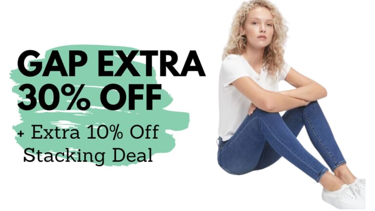 GAP 60% Off Sale + TWO Stacking Codes!