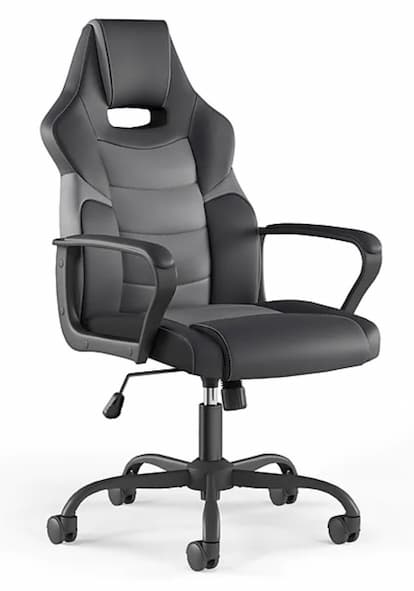 Staples Emerge Vector Luxura Faux Leather Gaming Chair