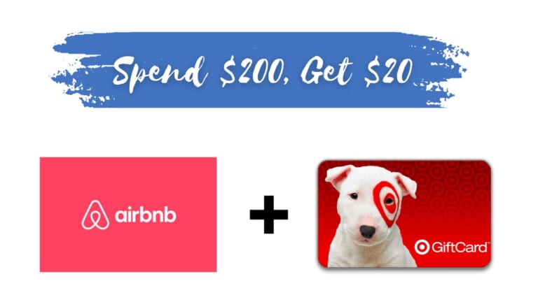 $200 Airbnb Gift Card + $20 Target Gift Card