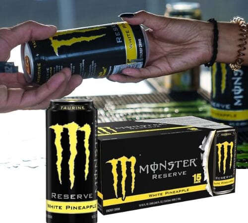 Monster Energy Reserve White Pineapple Energy Drink, 15-Pack as low as $13.25 After Coupon (Reg. $22.89) + Free Shipping – $0.88/Can