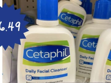 $6.49 Cetaphil Cleanser at Kroger