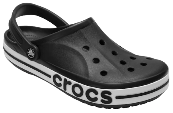 Crocs Unisex Bayaband Chevron Clogs for $25 + free shipping