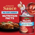 Hunt’s No Salt Added Tomato Sauce, 8 oz as low as $0.54 Shipped Free (Reg. $0.74)