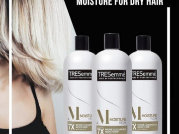 TRESemme 3-Count Moisture Rich Conditioner, 28 oz Bottles as low as $9.22 After Coupon (Reg. $18) + Free Shipping – $3.07/Bottle