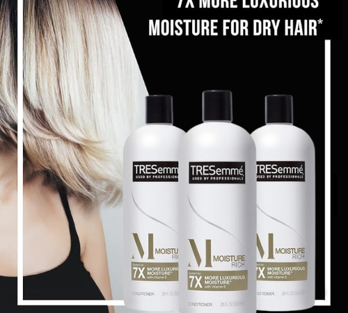 TRESemme 3-Count Moisture Rich Conditioner, 28 oz Bottles as low as $9.22 After Coupon (Reg. $18) + Free Shipping – $3.07/Bottle