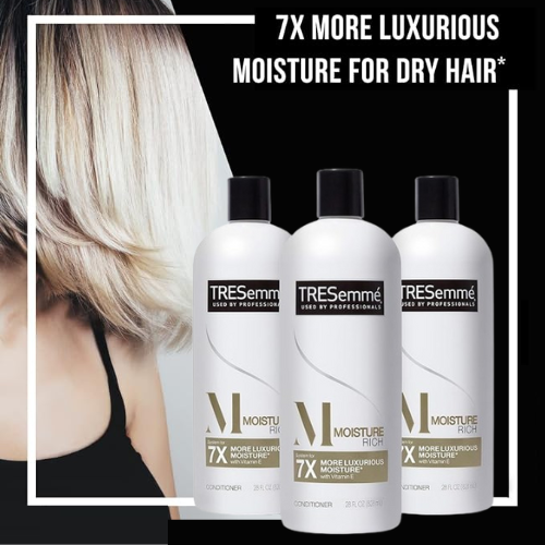 TRESemme 3-Count Moisture Rich Conditioner, 28 oz Bottles as low as $9.22 After Coupon (Reg. $18) + Free Shipping – $3.07/Bottle