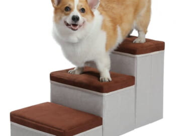 Pawz Road Foldable Pet Stairs / Storage for $37 + free shipping