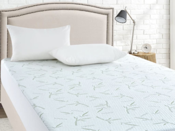 Lux Decor Collection Bamboo Mattress Protector from $17 + free shipping