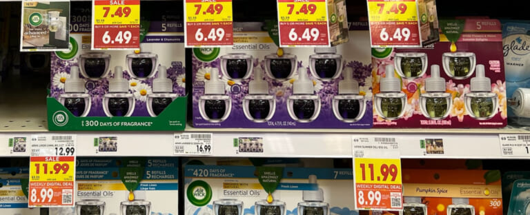 Air Wick Scented Oil Refills 5-Pack As Low As $8.99 At Kroger (Regular Price $11.99)