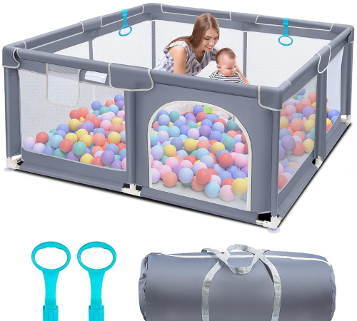 Today Only! Playpen for Toddlers $36.12 After Coupon (Reg. $79.99) + Free Shipping
