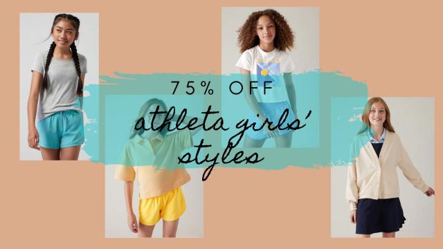 Athleta | 75% Off Girls’ Clothing