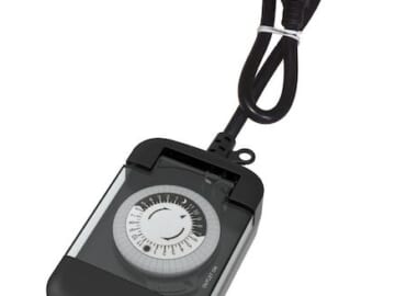 Utilitech 15A 2-Outlet Plug-in Countdown Indoor/Outdoor Lighting Timer for $14 + pickup
