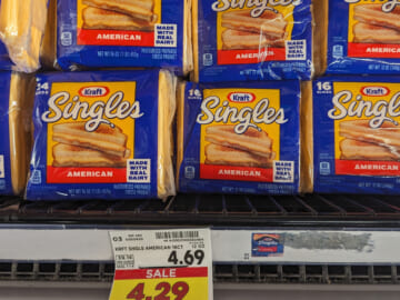 Kraft Singles As Low As $2.54 At Kroger (Regular Price $4.69)