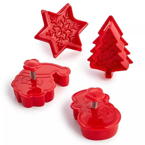 Christmas Pie Crust Cutters 4-Piece Set $3.99 (Reg. $16)