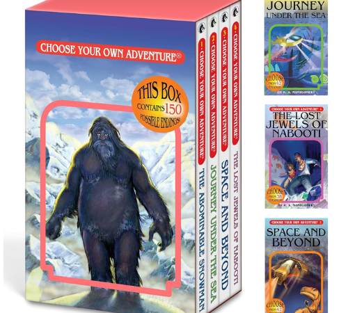 Choose Your Own Adventure 4-Book Boxed Set $12.99 (Reg. $26) – $3.25/Book