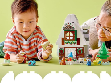 LEGO DUPLO Santa’s Gingerbread House Toy w/ Santa Claus Figure $22.39 (Reg. $35)