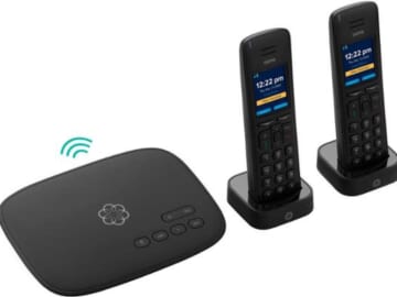 Ooma Telo Air Free Home Phone Service w/ 2 HD3 Handsets for $90 + free shipping
