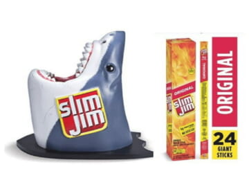 Slim Jim Limited Edition Shark Head w/ 24 Giant Sticks for $40 + free shipping