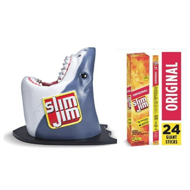 Slim Jim Limited Edition Shark Head w/ 24 Giant Sticks for $40 + free shipping