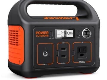 Jackery Explorer 290 Portable Power Solar Generator for $190 + free shipping