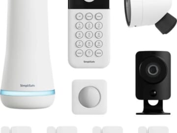 SimpliSafe Whole Home 9-Piece Security System for $199 + free shipping