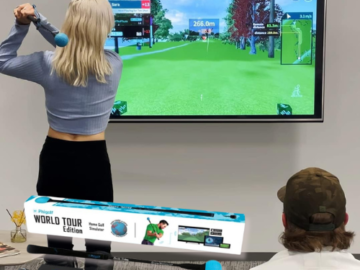 Today Only! Home Golf Simulator $173 Shipped Free (Reg. $249) – Access 38,000+ Golf Courses Worldwide