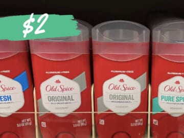 $2 Old Spice Deodorant at Walgreens