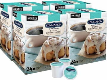 Cinnabon Cinnamon Coffee Keurig K-Cup Pods