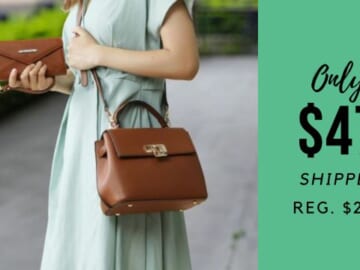 MKF Satchel Handbag & Wristlet Wallet Bundle Just $47 Shipped (Reg. $209)