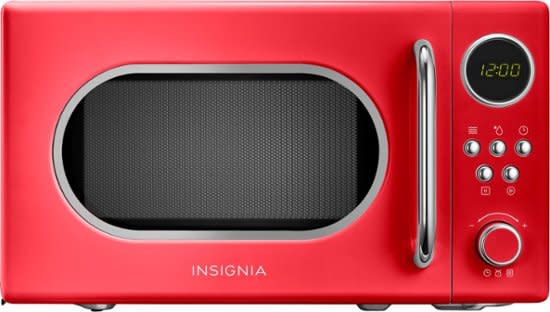 Insignia 0.7-Cu. Ft. Retro Compact Microwave for $60 + free shipping