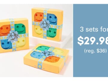 Scrub Daddy 4-Pack Sponges | 3 Sets for $29.98 (reg. $36)