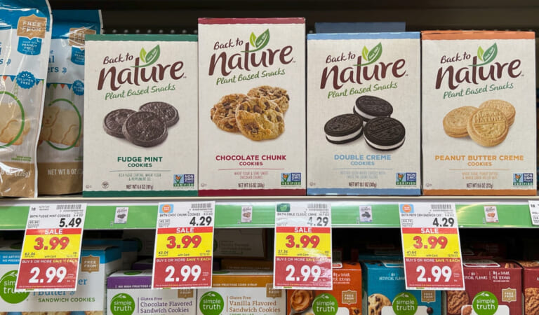 Back To Nature Cookies As Low As $1.49 At Kroger