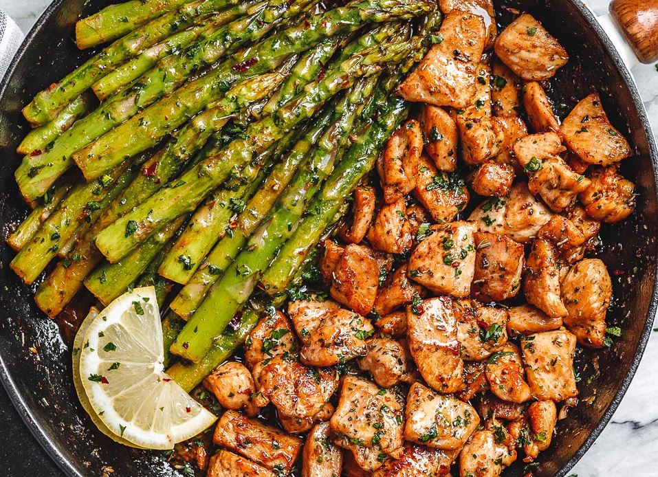 chicken asparagus