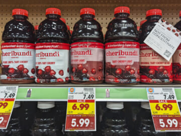Cheribundi Cherry Juice As Low As $3.49 Per Bottle At Kroger (Regular Price $7.49)