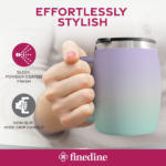 Double-Wall Stainless Steel 2-Pack Coffee Mug w/ Spill-Resistant Lid $9.99 (Reg. $21) – $5/Mug – LOWEST PRICE