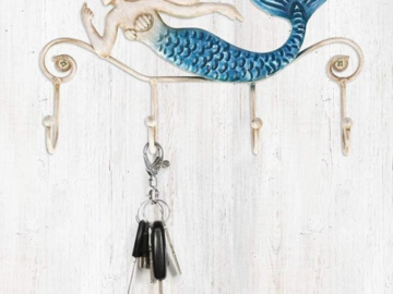 Wall Mounted Mermaid Iron Key Holder $12.27 After Coupon (Reg. $18.87)