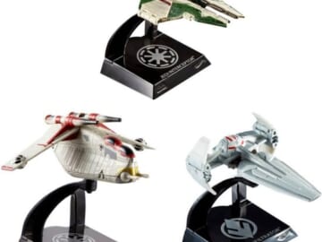 Hot Wheels Star Wars Starship Models 3-Pack for $29 + free shipping