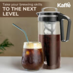 Kaffe Cold Brew Coffee Maker, 1.3 Liter $15.96 (Reg. $30) – Makes up to 6 cups