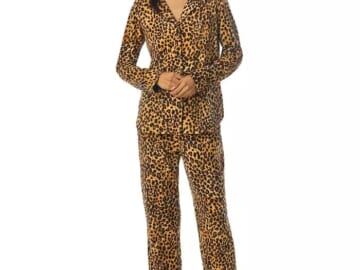 Lauren Ralph Lauren Women's 2-Piece Fleece Pajamas Set for $40 + free shipping