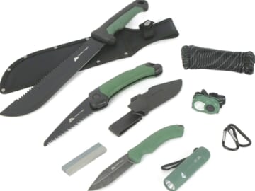 Ozark Trail 11-Piece Camping Tool Set for $15 + free shipping w/ $35