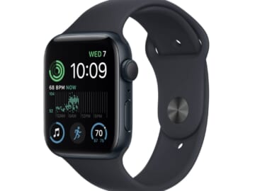 2nd-Gen. Apple Watch SE GPS 44mm Smartwatch for $229 + free shipping