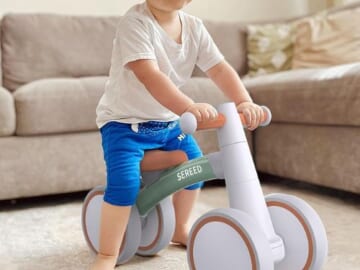 4-Wheel Toddler First Bike $35.99 After Coupon (Reg. $50) + Free Shipping – 8 Colors