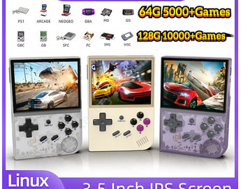 Anbernic RG35XX 64GB Retro Handheld Game Console for $45 + free shipping