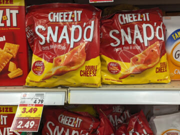 Cheez-It Snap’d Or Puff’d Crackers As Low As $1.74 At Kroger