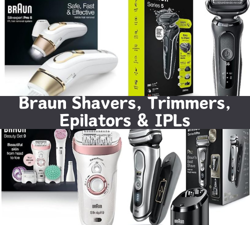 Braun Shavers, Trimmers, Epilators & IPLs from $79.94 Shipped Free (Reg. $89.94+) – FAB Gift Idea!