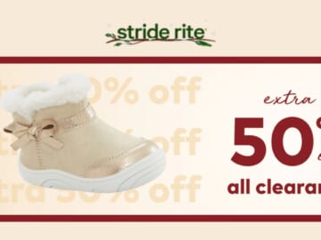 Stride Rite | Extra 50% Off Clearance | Ends Today!