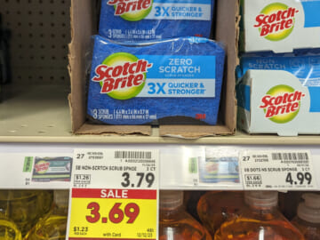 Scotch-Brite Sponges 3-Pack As Low As $1.69 At Kroger