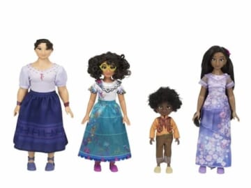 Disney Encanto Fashion 4-Doll Gift Set only $10 (Reg. $49!)